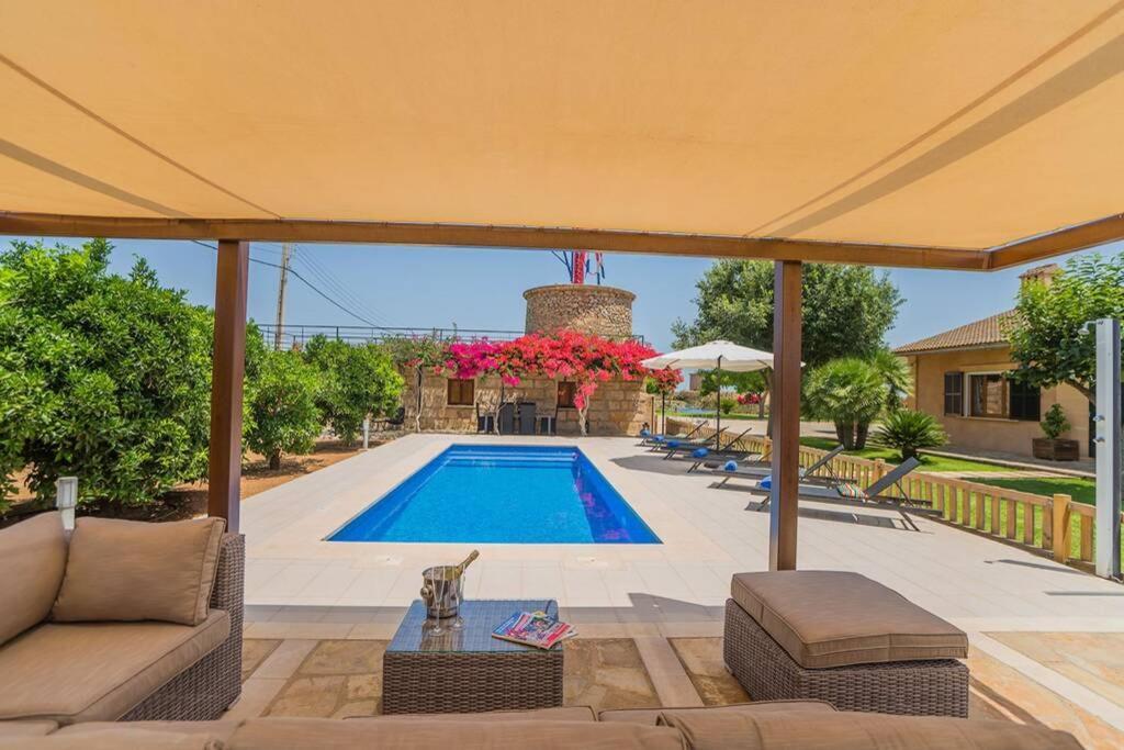Finca Amer Са-Побла Экстерьер фото